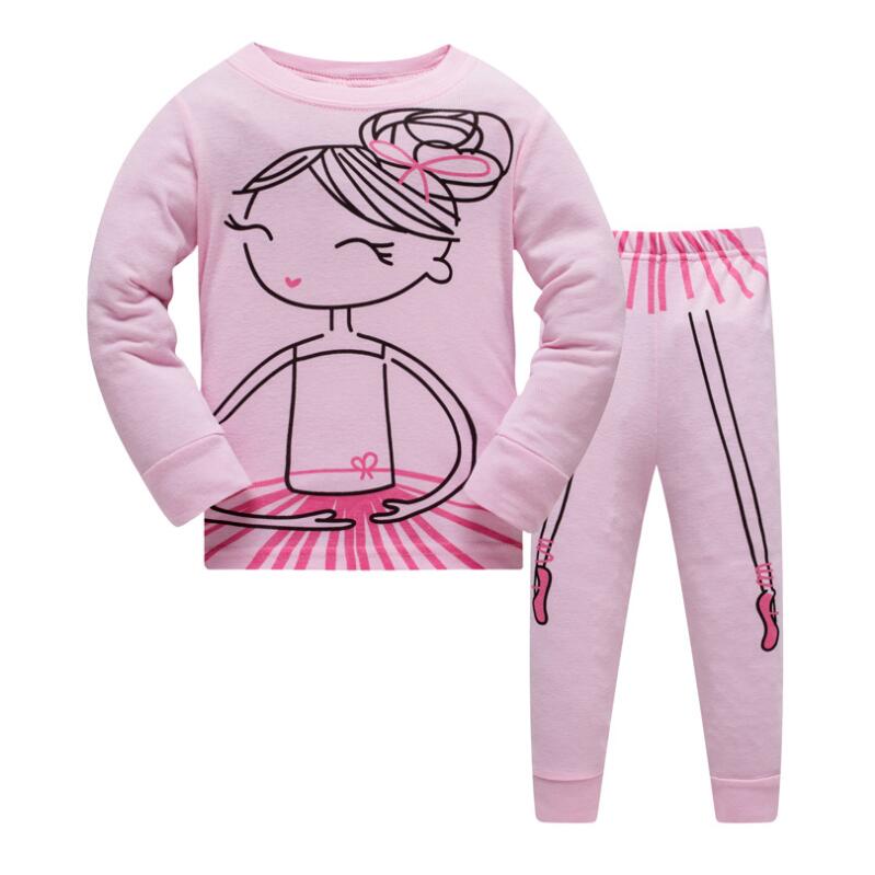 Cartoon bird design kids pajamas